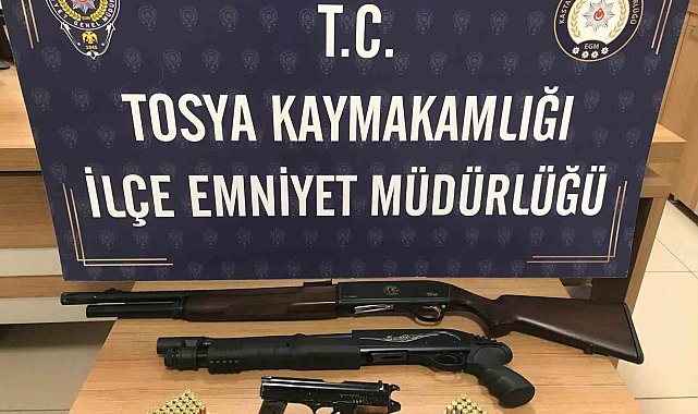 Kastamonu'da kaçak silah operasyonu: 1 gözaltı