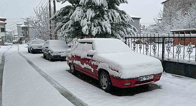 Kavak'ta kar kalınlığı 30 santimetreye ulaştı