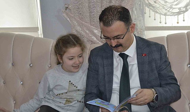 Kaymakam Ateş, öğrencilerin misafiri oldu