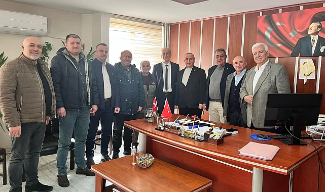 Keşan esnafından Vergi Dairesi'ne ziyaret