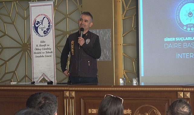 Kilis'te öğretmenlere siber güvenlik semineri düzenlendi
