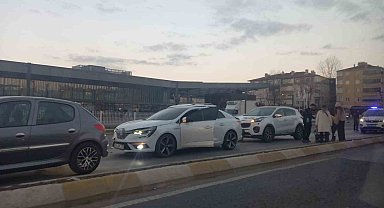 Kırklareli'nde 4 araç birbirine girdi
