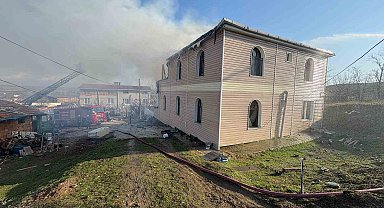 Kırklareli'nde ev yangını