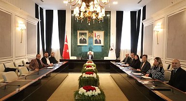 Kırklareli'nde İl Encümen Toplantısı yapıldı