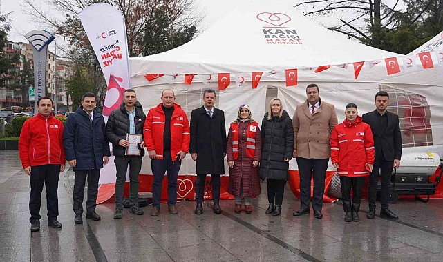 Kızılay'dan Çorlu'da kan bağışı kampanyası