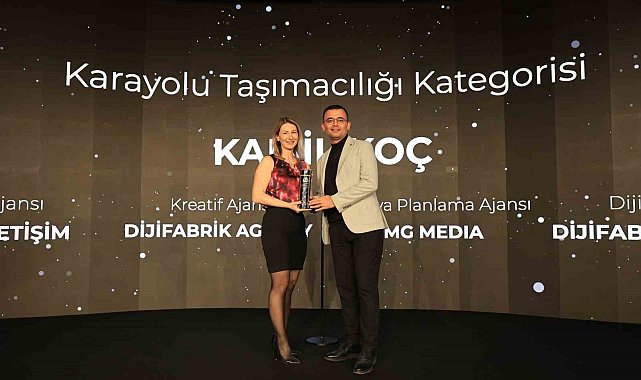 Kâmil Koç, The ONE Awards'ta dördüncü kez 'Yılın İtibarlısı' seçildi