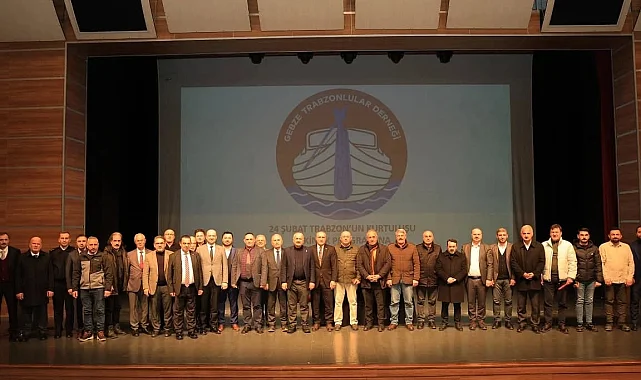 Kocaeli Gebze'de Trabzon'un kurtuluşu kutlandı