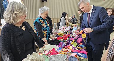 Kocaeli Gölcük'te 'örgü' zamanı