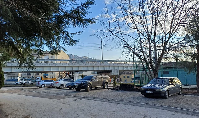 Kocaeli Kuruçeşme'de otopark alanı yenilendi