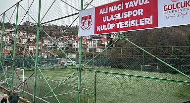 Kocaeli vefa örneği: Ali Naci Yavuz'un ismi Ulaşlı'daki futbol sahasına verildi!