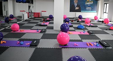 Kocaeli'de Çayırovalı kadınlar sporla iç içe