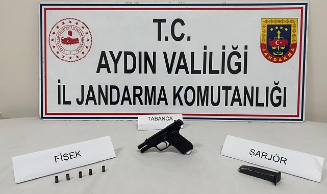 Koçarlı'da havaya ateş açan şahıs yakalandı