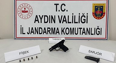 Koçarlı'da havaya ateş açan şahıs yakalandı