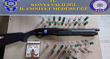 Konya'da polis ekiplerinin suç ve suçluyla mücadelesi sürüyor