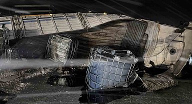 Konya'da tipi ve buzlanma kazaya neden oldu: 1 yaralı