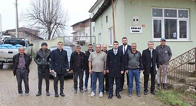 Köy sakinlerinin ihtiyaç ve taleplerini tek tek not aldı