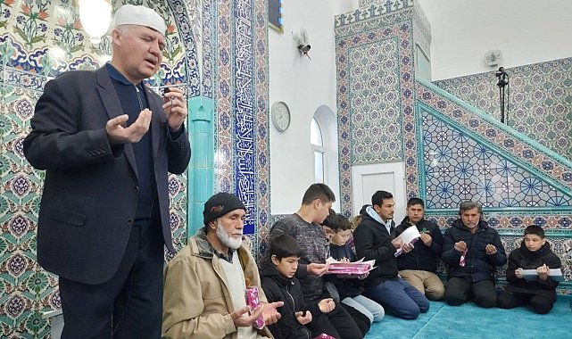 Köyceğiz'de camide öğrendiler, sabah namazı buluşmasında belge aldılar