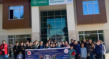 Köyceğiz'de gençler ara dönem kampında buluştu