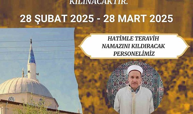 Köyceğiz'de hatimle teravih namazı kılınacak