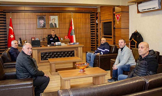 Küçük Sanayi Sitesi Yönetimi'nden İl Müdürü Yılmaz'a ziyaret
