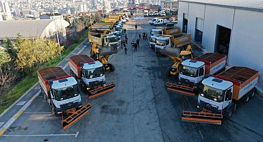 Küçükçekmece'de kış seferberliği:1230 personel sahada