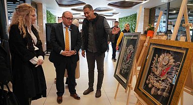 Kursiyerlerin yaptığı resimler, ressamları aratmadı
