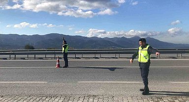 Kuşadası'nda Jandarmadan denetim