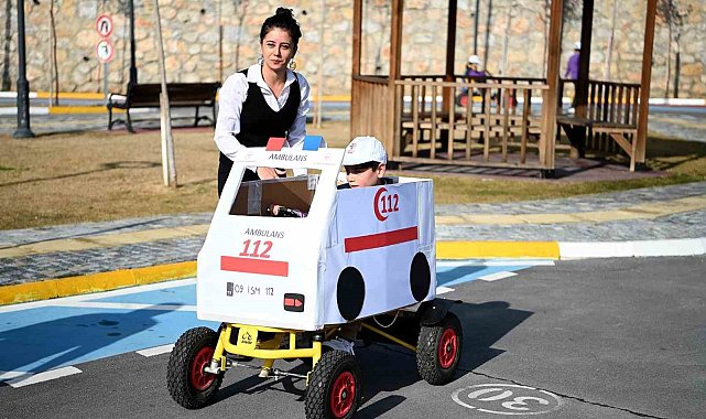 Kuşadası'ndaki trafik ve eğitim parkı 2,5 ayda 1738 öğrenciyi ağırladı