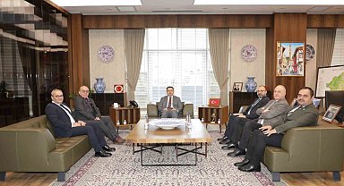 Kütahya OSB Yönetim Kurulu'ndan Vali Musa Işın'a ziyaret