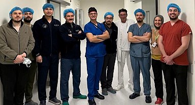 Kütahya Şehir Hastanesi'nde tüpsüz narkoz ile operasyon
