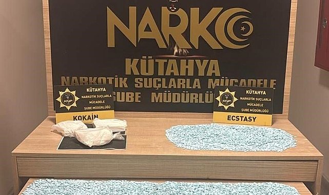 Kütahya'da iki uyuşturucu satıcısı tutuklandı