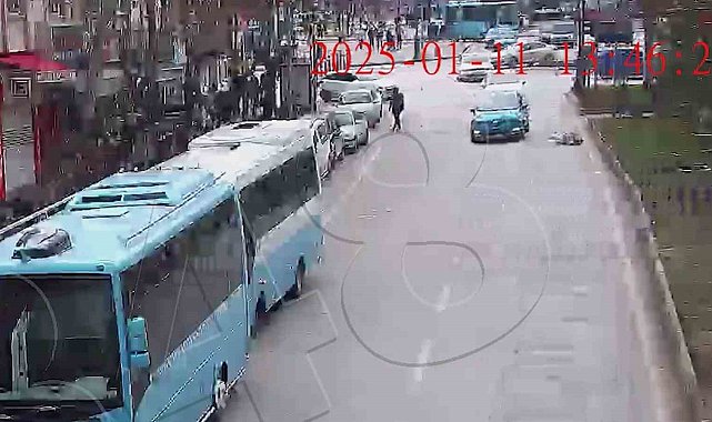 Kütahya'daki trafik kazaları kameralara yansıdı