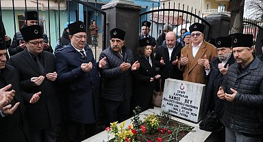 Kuva-yi Milliye kahramanı şehit kaymakam kabri başında anıldı