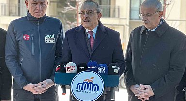 Malatya Valisi Seddar Yavuz: "Depremin yaralarını hep birlikte saracağız"