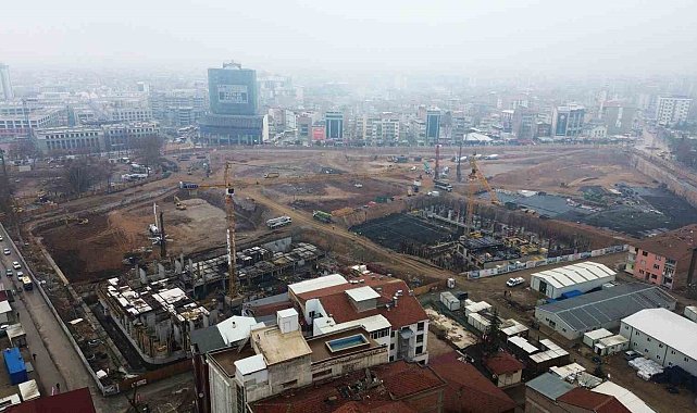 Malatya'da deprem konutları için çalışmalar hız kazandı
