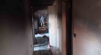 Malatya'da ev yangını