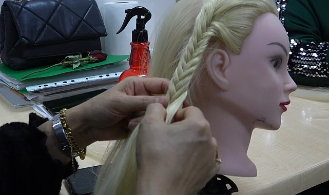 Malatya'da kuaförlük kursuna yoğun ilgi