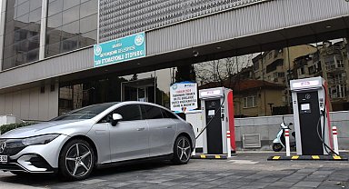 Manisa Büyükşehir'den elektrikli araç şarjına ilk istasyon