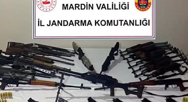 Mardin'deki 'Hücre' dağıtıldı! Silah kaçakçılığına 11 tutuklama