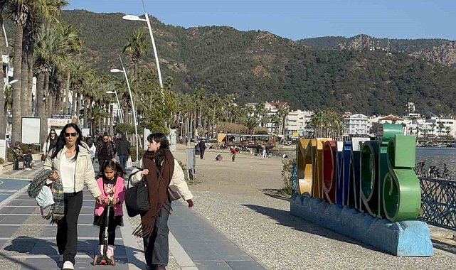 Marmaris'te bahar havası