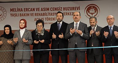 Meliha Ercan Huzurevi'nin resmi açılışı gerçekleştirildi