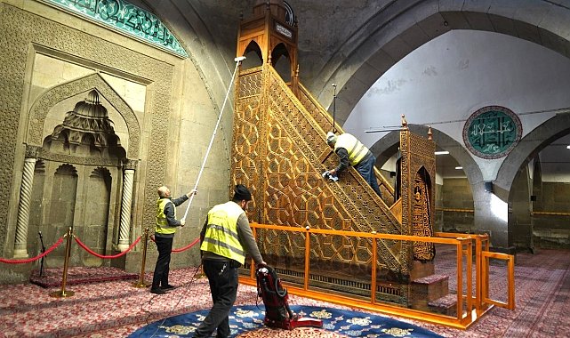 Melikgazi, Ramazan Ayı öncesi camilerde temizlik yaptı