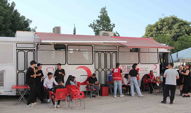 Mersin'de 2024 yılında 66 bin 675 ünite kan bağışında bulunuldu
