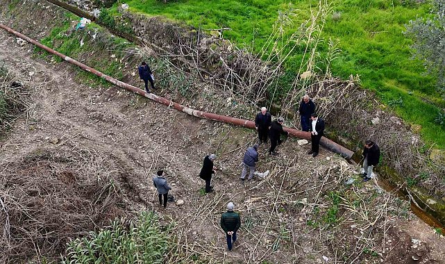 Mersin'de üreticilerin sulama suyu sorunu çözülüyor