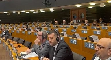 MHP'li Ersoy Avrupa Parlamentosu Genel Kurulu'nda konuştu
