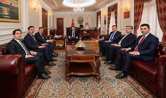 Milletvekili Şan, Adalet Bakanı Yılmaz Tunç'u ziyaret etti