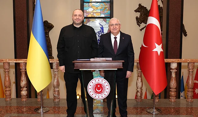 Milli Savunma Bakanı Güler, Ukraynalı mevkidaşı Umerov ile görüştü