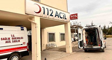 Motosiklet yayaya çarptı: 2 yaralı