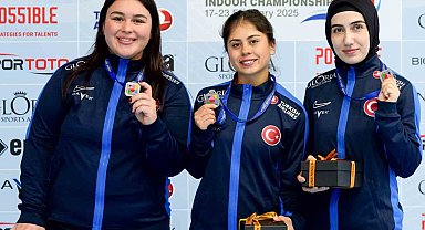 Muğla Büyükşehir sporcusu Hazal Burun'lu Milli takım Avrupa ikincisi oldu