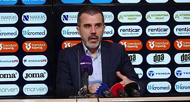 Mustafa Alper Avcı: "Attığı gol kadar gol yiyen bir takıma karşı oynadık"